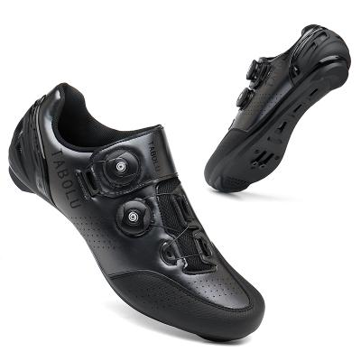 China The new new next 2022 PU mountain waterproof road cycling shoes go cycling lock riding shoes for sale