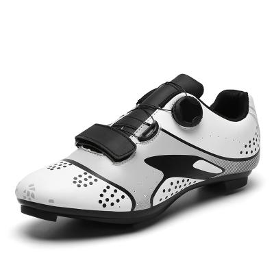 China Dropshipping New Products PU 2022 Wholesale Bicycle Carbon Mountain Cycle Shoes SPD Brake Men Racing Road Bike Cycling Shoes for sale