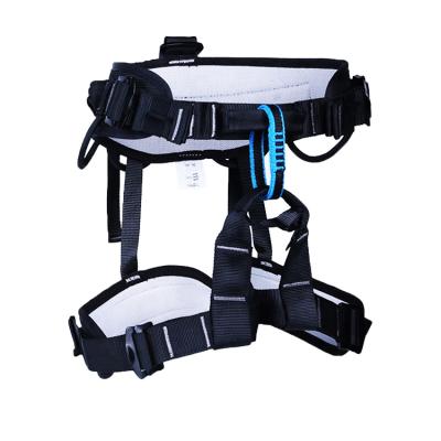 China Comfortable / Fashionable / Strong Half Body Climbing Harness With Padding For Fall Protection Rock Climbing for sale