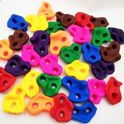 China Wall Climbing Use Plastic Climbing Stands OEM/ODM High Quality Outdoor Plastic Climbing Holds For Wall Climbing Use for sale