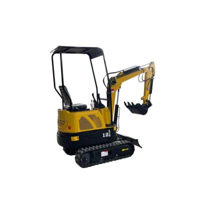 China 2022 Machinery Repair Shop Factory Supplied 1 Ton Smallest Crawler Mini Compact Excavator for sale