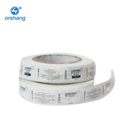 China Waterproof free design and support waterproofing bottle label printing diversified label label printing for sale