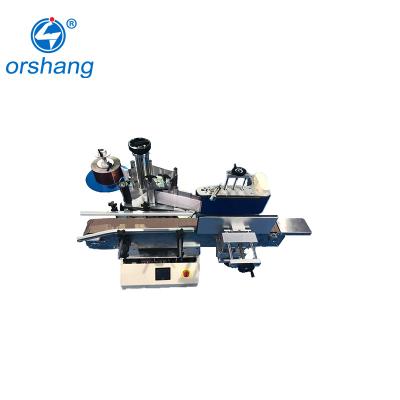 China 2022 Full Automatic Food Version Pots Mini Tabletop Labeling Machine Hot Sale for sale