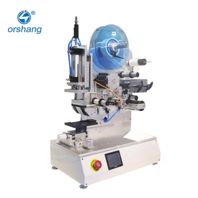 China 2022 new version high-precision food semi-automatic high-precision flat labeling machine in stock for sale