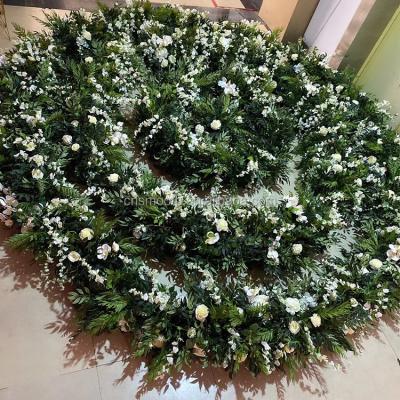 China Wedding Banquet/Party/Occasion/Banquet/Hotel Wedding Events Decor Artificial Flower Arch Greenery Garland For Ceiling for sale