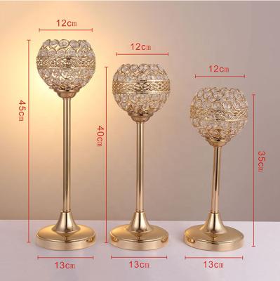 China Wedding Wholesale Decoration Candle Holder Candlestick Table Centerpieces For Wedding for sale