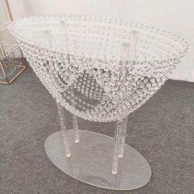 China New Acrylic Crystal Flower Centerpiece Stand Table Centerpiece of Wedding/Banquet/Hotel Wedding Decoration for sale