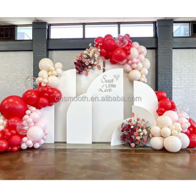 China Morden customized arch wedding white acrylic backdrop decoration wedding backdrop decoration for sale for sale