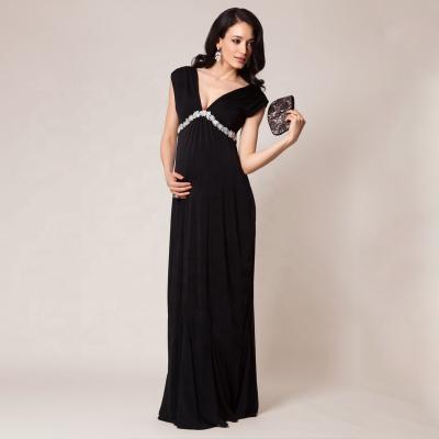 China Sexy Sleeveless Dress Dresses Long Maxi Maternity Dress Formal Women Breathable Clothing for sale