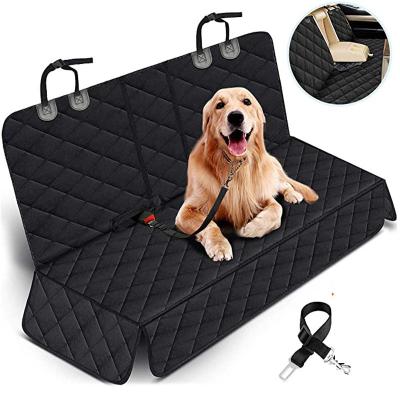 China Hot Selling Accessories Waterproof Non Slip Supporting Waterproof Hammock Oxford Dog Car Seat Cover For Pets Travel for sale