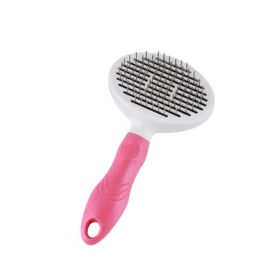 China New Arrival Pet Viable Stain Steel Needle Comb Round Head Soft Needle Hair Removal for sale