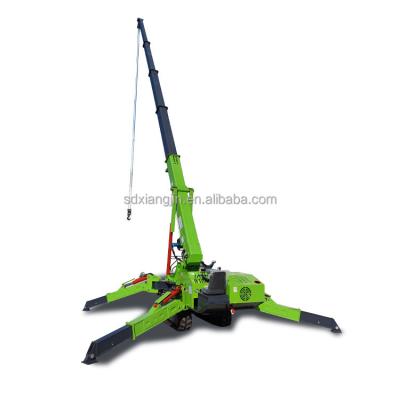 China Other Remote control self-propelled spider crane full hydraulic crawler crane small spider crane for sale