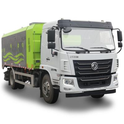 China Manufacturing Plant Dongfeng wet and dry road cleaning and vacuuming truck street cleaner for sale