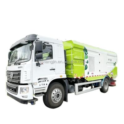 China Manufacturing Plant Large cleaning wet and dry vacuuming truck 18Ton left-hand drive dirty-suction vehicle for sale