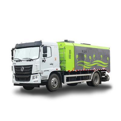 China Both dry and wet functions Vacuum Roda Sweeper Truck Mini Vacuum Sweeper Truck Sweeper Vacuum Truck for sale