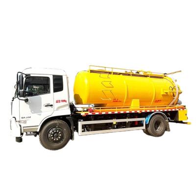 China Vacuum suction sewage tanker truck 15CBM > 50T for sale