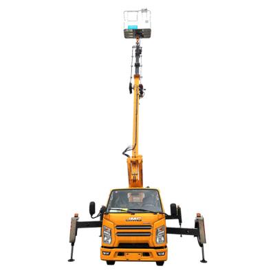 China 12m to 32 meters Aerial Work Platform Truck hydraulic aerial cage 4 - 6L for sale