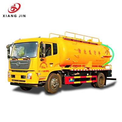 China washing and sewage suction truck 15cube 11 - 20T for sale