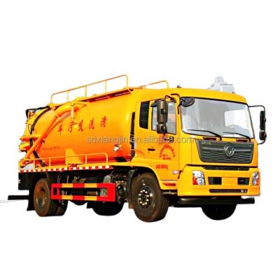 China sewage and vacuum vehicle 5.8m3 high quality top performance 11 - 20T for sale