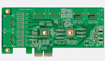 China Digitalanzeige FR4 PWB-Prototyp-grüne Lötmittel-Masken-Hochgeschwindigkeitsimmersion zu verkaufen