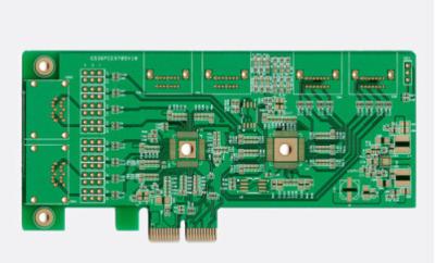 China 4 de Dikte door-Gat van PCB 200mm*110mm 1.6mm van de laagonderdompeling het Gouden Solderen Te koop