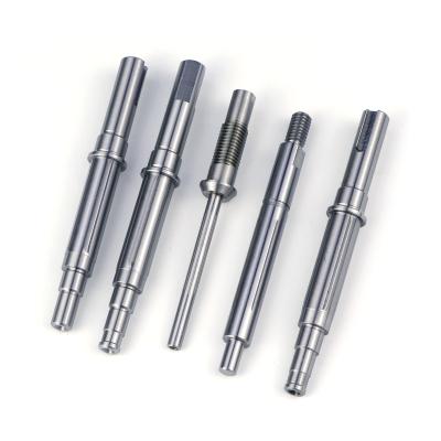 China Building Material Shops Customized Features CNC Machining Linear Spindle Stainless Steel Spindle Long Shaft For Printer for sale