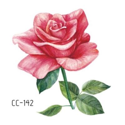 China Fashion Small Temporary High Quality Temporary Flower Sticker Lower Back Tattoo for sale