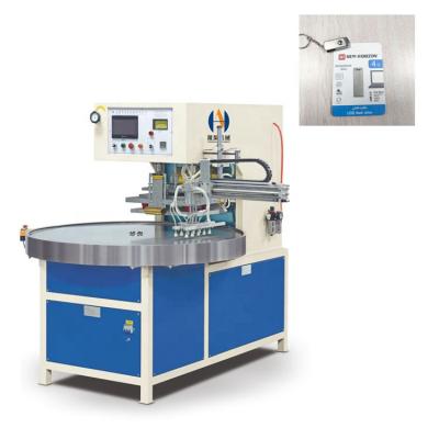 China Plastic China Manufacturers High Frequency Automatic Rotary Wedling Welding Machine For Toothbrush Blister Packing for sale