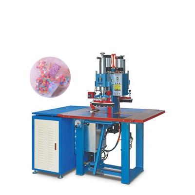 China Machinery repairs workshop double head high frequency welding machine, EVA/PU/leather welding and cutting for sale