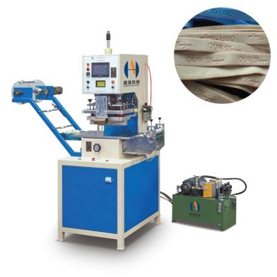 China Factory Price Automatic High Frequency Hydraulic Elastic Belt High Work Efficiency Embossing Machine for sale