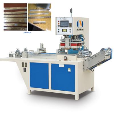 China Ribbon Embossing Automatic High Frequency Hydraulic Ribbon Embossing Machine for sale