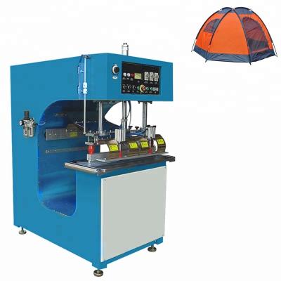 China Spark Protection Jamming Prevention Device 12KW High Frequency Welding Machine For PVC Casings Tarpaulin for sale