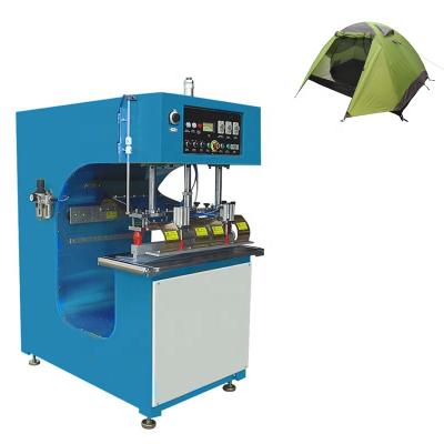 China Spark Protection Jamming Prevention Device 12KW High Frequency Welding Machine For Tarp/Canvas/Car Tent for sale