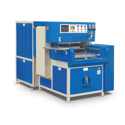 China Spark Guard Jamming Prevention Device 15KW Sport Shoes High Frequency Welding And Cutting Machine For Vamp for sale