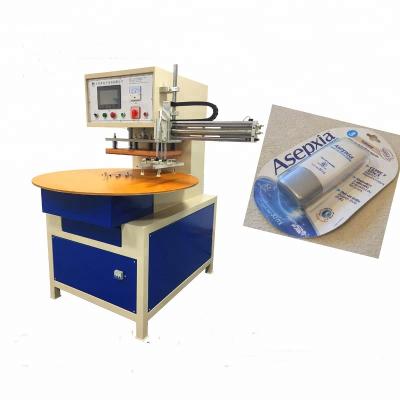 China Automatic CLOTHING Blister Packing Machine For Paper Card Packing for sale