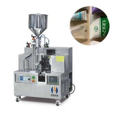 China Best price semi-automatic ultrasonic detergent filling and sealing facial tube filling and sealing machine for factory for sale