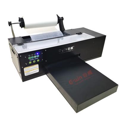 China Hotels DTF Desktop Kit A3 DTF Printer With L1800 Printhead Can Working With Roll PET Film Printer for sale