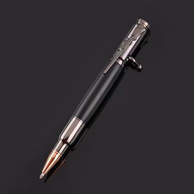 China office & School Pen Manufacturer Bolt Action Metal Bullet Gun Shape Pen Customized Wood Metal Ballpoint for sale