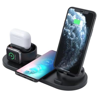 China office & Multifunctional School Pen Wireless Charging Stand 4 in 1 Wireless Charger for sale