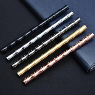 China office & School Office Design Copper Pen Clip Shape Bulk Gifts Bulk Pen Wholesale School Office Design Gold Bamboo Personalized Brass Pen for sale