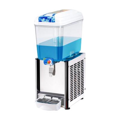 China Hotels 18L Environmental Friendly Cold Juice Dispenser Juice Machines 1 Tank for sale