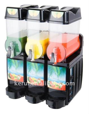 China Hotels 12L triple tank slush machine /frozen drinks machine /slushie machine with LED light for sale