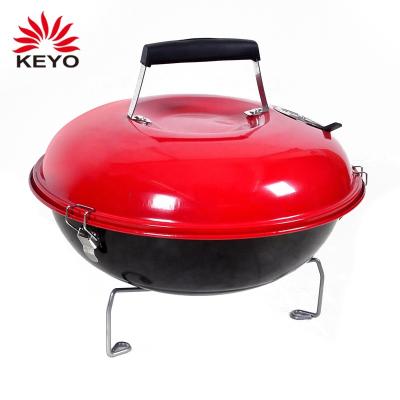 China Easily Assembled Tabletop Portable Lightweight BBQ Charcoal Grills Grill Easy To Take Kettle Grill for sale