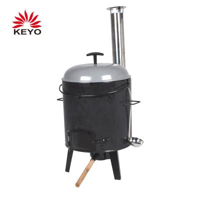 China Easily Assembled Premium Quality Charcoal Smoker BBQ Combi Chimney BBQ Grill for sale