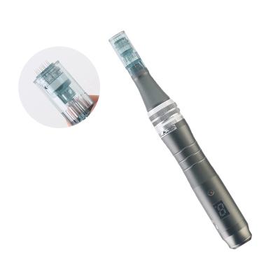 China Anti-puffiness Microcurrent Facial Reduce Pigmentation M8 Microneedle Derma Pen High Quality for sale