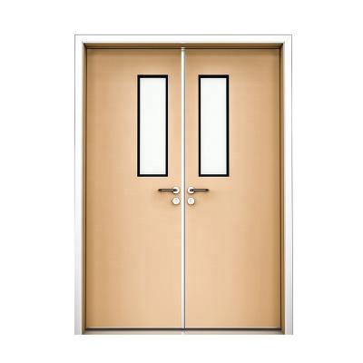 China Neat And Clean Clean Room System Industrial Airtight Sandwich Aluminum Profile Hinges Door for sale