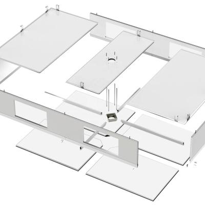 China Artistic ceilings hospital operation cleanroom vent treatment ceiling for sale