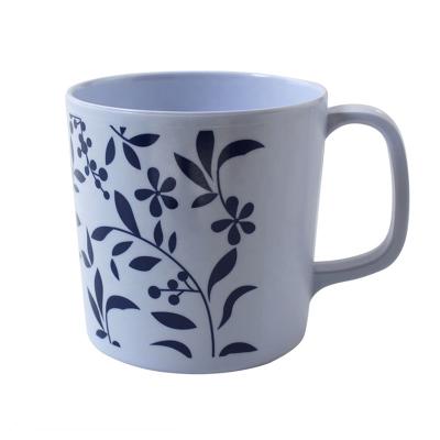 China High Quality Viable Hot Selling 11oz Water Cup Melamine Mug Large With Handle for sale