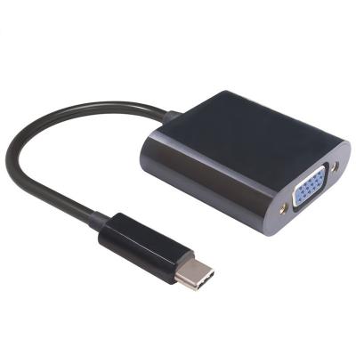 China USB3.1 USB-TYPE C Adapter 1080P @60HZ USB C aan VGA-Adapter voor type-C Havensapparaten Te koop