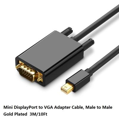 China Mini-Displayport zu VGA-Kabelverbinder für Computer/Monitor/Projektor 1080P@60Hz zu verkaufen